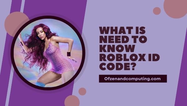 What is Need To Know Roblox ID Code?