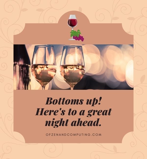 Wine Night Captions For Instagram (2022)