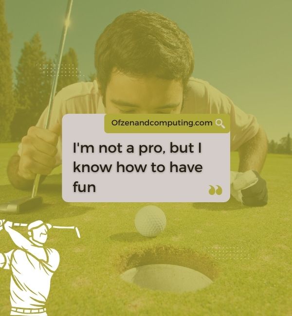 Clever Golf Captions For Instagram (2022)