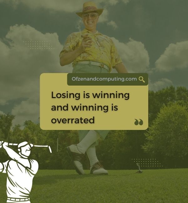 Funny Golf Captions For Instagram (2022)