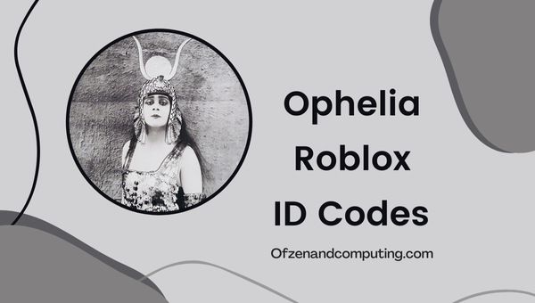 Ophelia Roblox ID Codes (2022) The Lumineers Song / Music