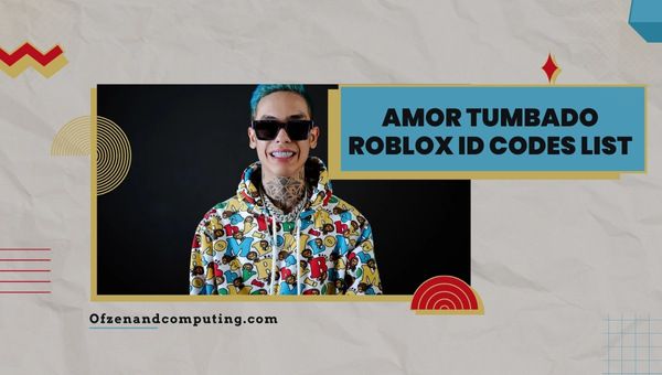 Amor Tumbado Roblox ID Codes List (2022)