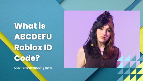 What Is ABCDEFU Roblox ID Code?