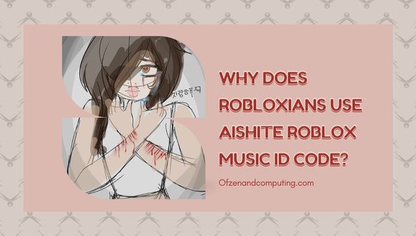 Why Do Robloxians Use Aishite Aishite Aishite Roblox Music ID?
